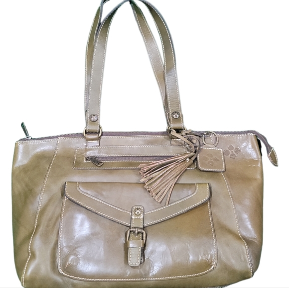 Patricia Nash Italian Leather Tote - Picture 1 of 6